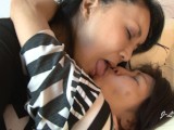 JAV Lesbian Kissing–Yukari/Misako Bed