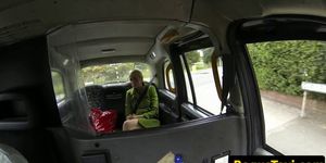 British Milf Sucking And Fucking At A Taxi